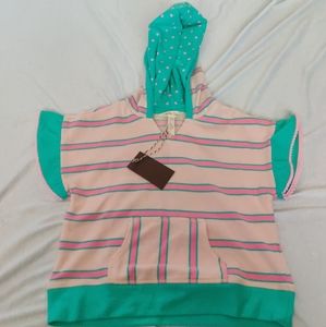 Matilda Jane ruffle Hoodie size 8